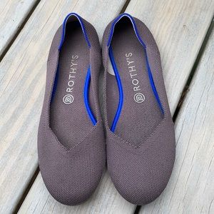 Rothy’s flats in Mink